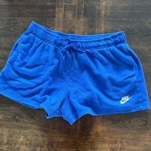 Nike Shorts Women size Large Blue Shorts